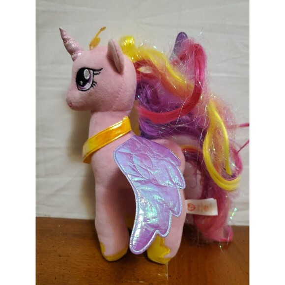 Princess Cadence Ty My Little Sparkle Pony 9" Unicorn/Wings Plush Toy;Pink; 2017 - Picture 1 of 6